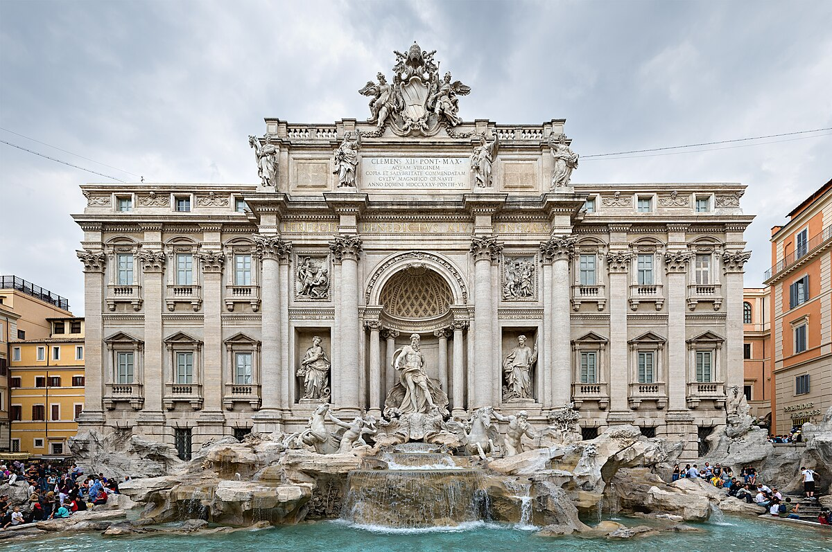 Rome Trevi Fountain