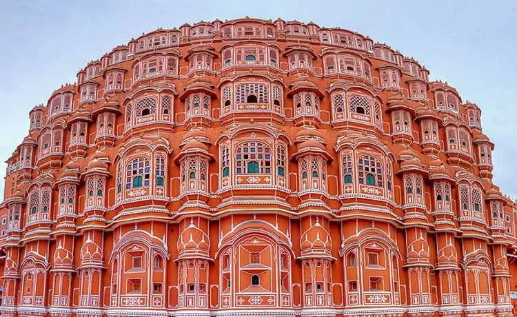 Hawa Mahal East Facade Jaipur 