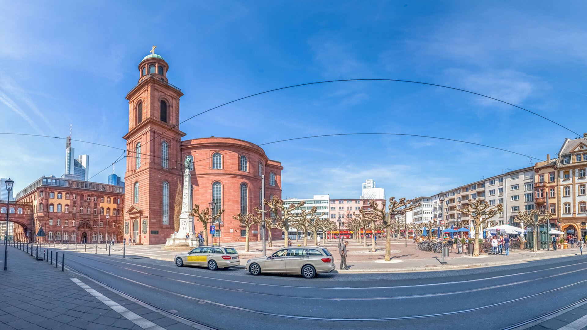 Paulskirche in the center of Frankfurt