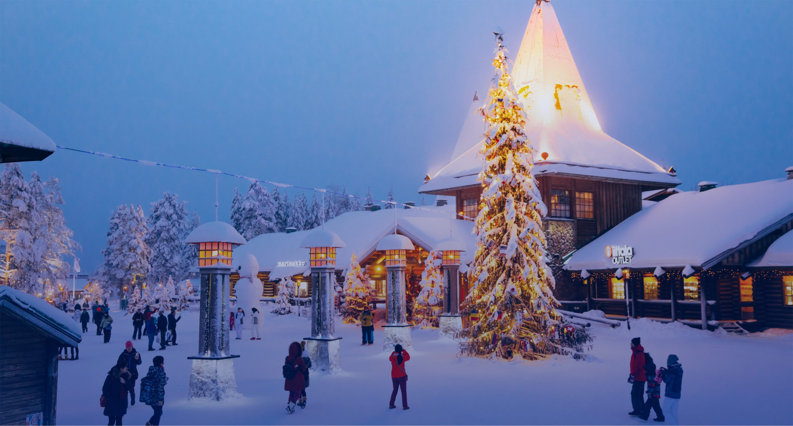 Welcome to Santa Claus Village | Arctic Circle, Rovaniemi Lapland